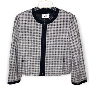 Akris Punto Exclusive Saks Fifth Avenue Blazer Coat Wool & Silk Blend